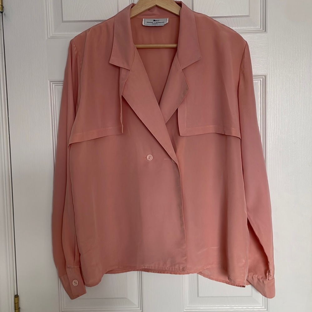 Vintage Diana Charles blouse